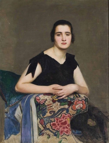 검은 드레스 1921