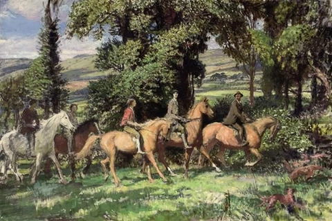 Esboço de equitação