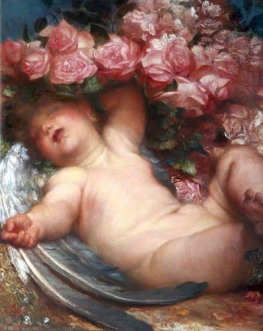Cupido in slaap 1893