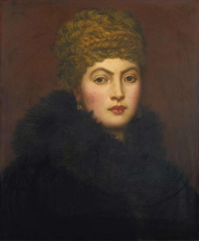 Porträt von Frau Fitzmaurice
