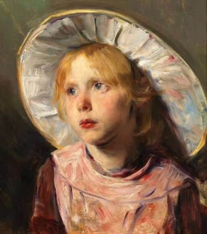 retrato de una niña