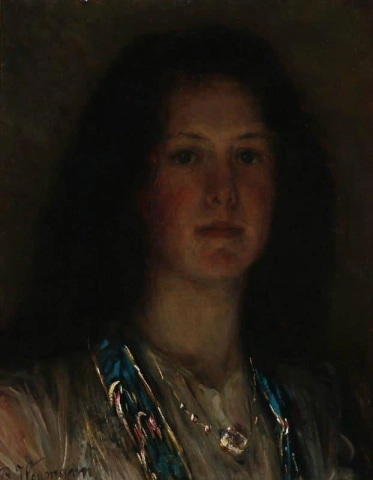 Portrait Of Elna Guldbech