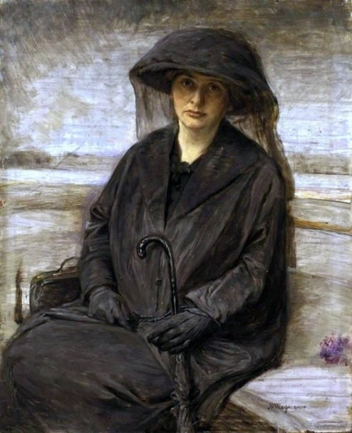 Woman In Mourning