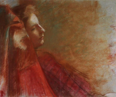 Portrett av Dagny Juel Przybyszewska 1899