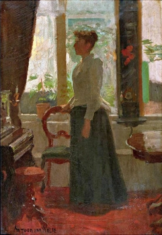 Lady At The Window