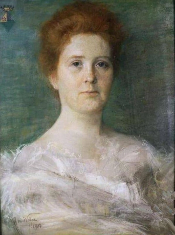 玛丽亚·阿德里安娜·斯诺克的肖像