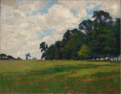 Kingsthorpe nabij Northampton, Engeland, ca. 1899