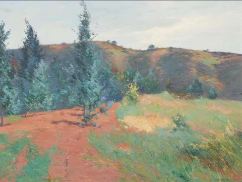 На вершине холма Лаудамус, 1897 г.