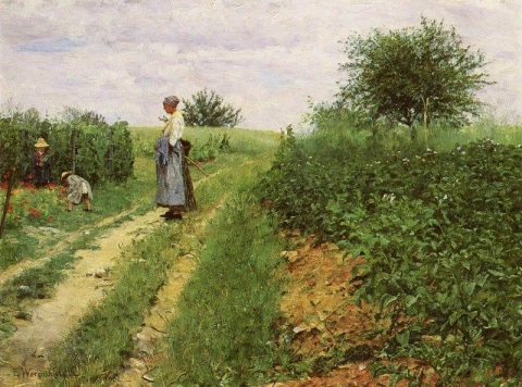 Kukkien poimiminen 1881