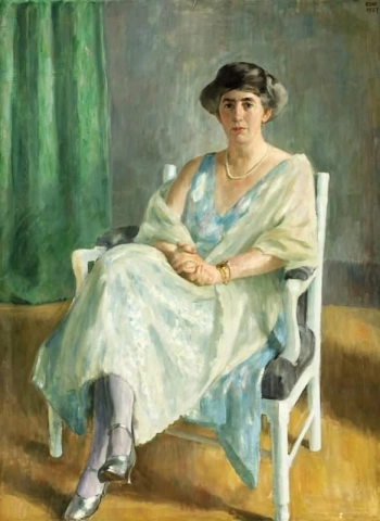 Portrait Of An Elegant Lady