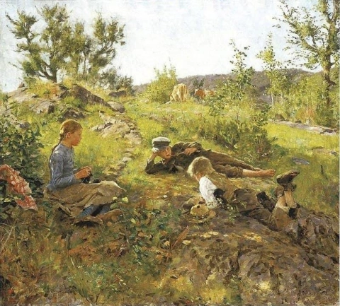 Shepherds At Tatoy