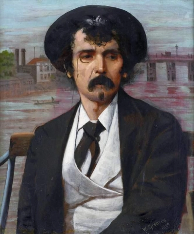 Portrait Of James Abbott Mcneill Whistler