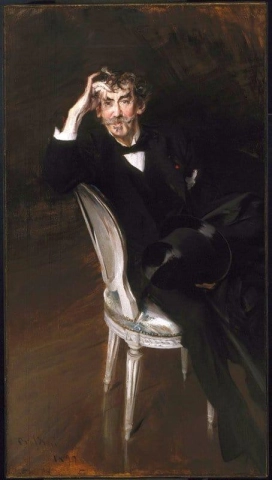 ジェームズ・マクニール・ウィスラーの肖像 1