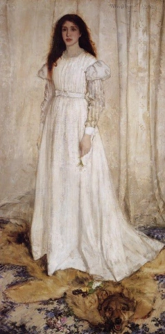 سيمفونية باللون الأبيض رقم 1 الفتاة البيضاء 1862