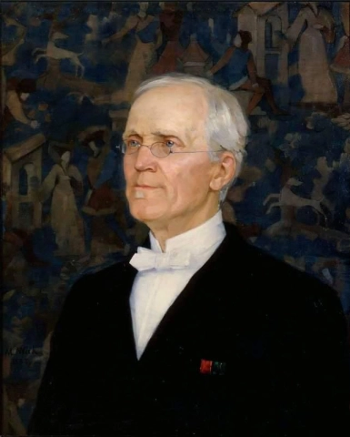 Portret van B.O. Schauman