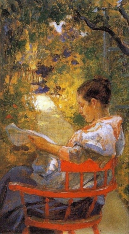 En el jardín 1897