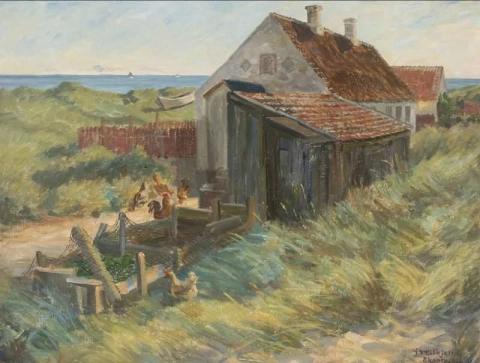 Kalastajan talo Skagenissa 1932