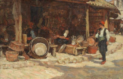 金属労働者 サラエボ ボスニア 1902