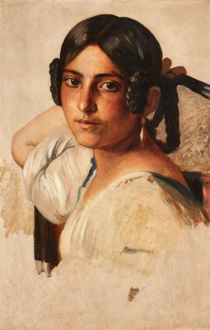 Uma jovem italiana