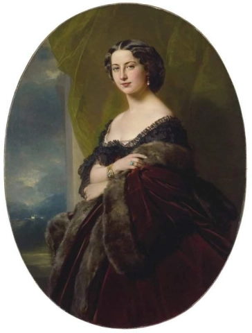 奥克塔维·德·洛文塔尔男爵夫人，出生于 Wylezynska，1859 年