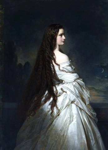 Elisabeth Kaiserin Von Osterreich 1865