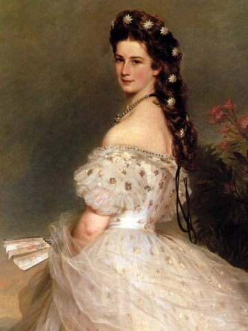 Кайзерин Элизабет фон Остеррайх-Унгарн 1865 1