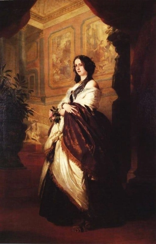 Retrato Harriet Howard Duquesa de Sutherland 1849