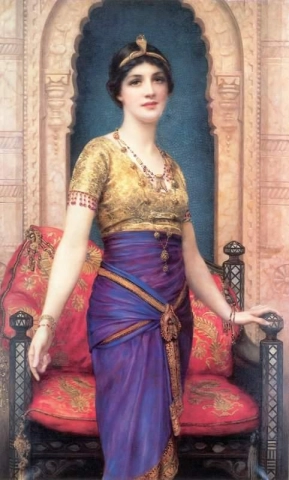 Eine ägyptische Schönheit 1924