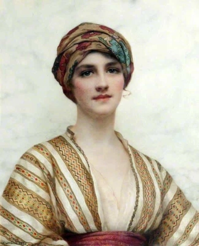 一位年轻女子的肖像 1920