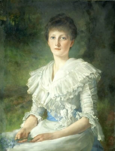 玛丽·米尔尼斯·加斯克尔肖像 1899