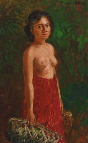 Obstverkäufer Samoa 1902