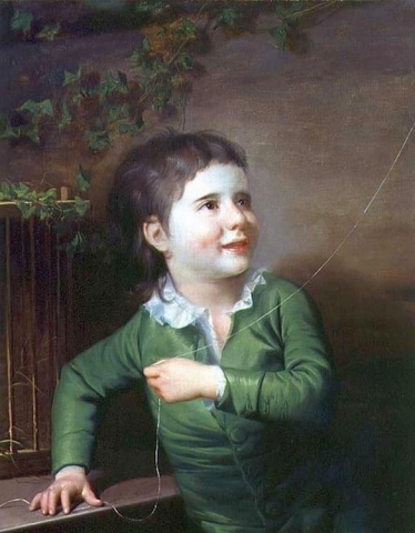 Porträtt av en ung pojke ca 1790