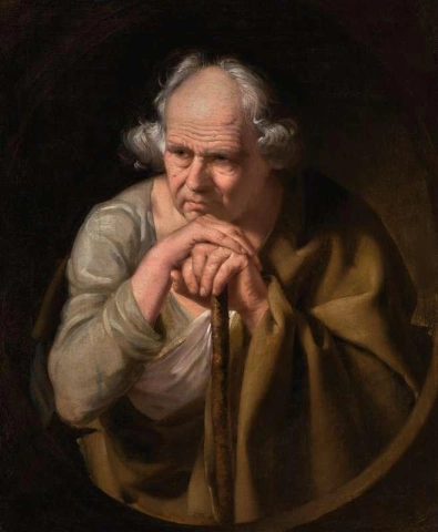Study Of A Philosopher Late 1760