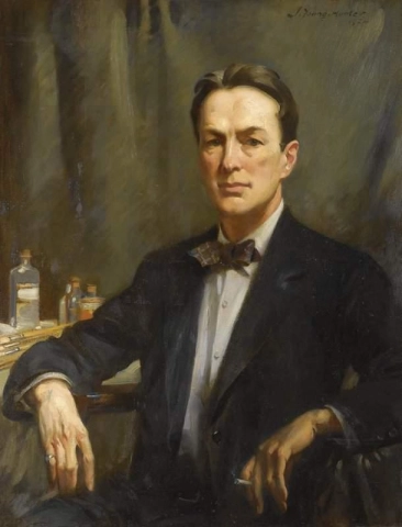 Ett porträtt av konstnären 1924