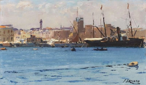 Boats In A Port