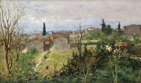 Landscape With Istanbul In The Background