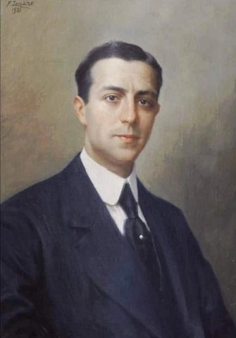 Portrett av en gentleman 1921