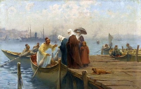 L'imbarco a Costantinopoli
