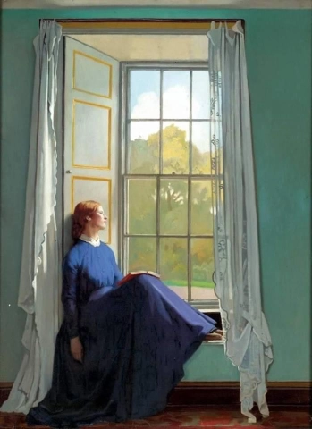 William Orpen, O assento da janela - 1901