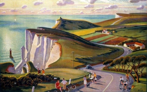 Адриан Аллинсон Даунленд Рэмблс - Бичи-Хед - Истборн, Сассекс, 1950 г.