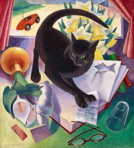 アグネス・ミラー・パーカー The Uncivilized Cat 1930
