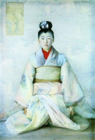 Albert Herter El kimono 1893