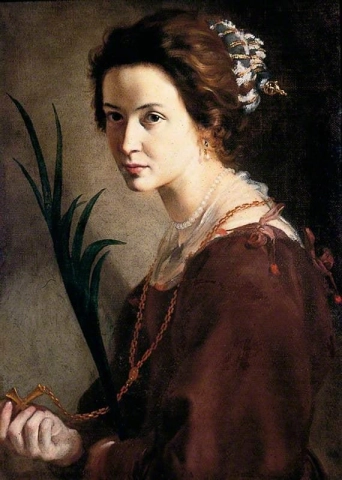 Alonso Cano, Unknown Lady As St Elizabeth