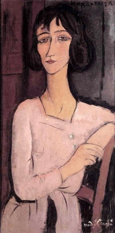 Margueritte assise - 1916