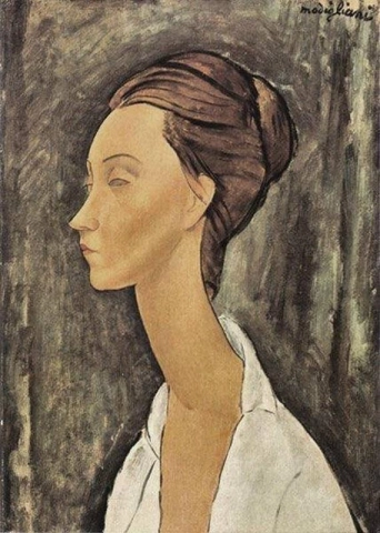 ルニア・チェホフスカの肖像、1919年