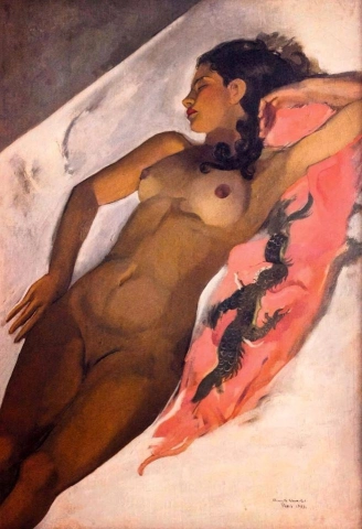 Amrita Sher-gil Mulher Adormecida, 1933