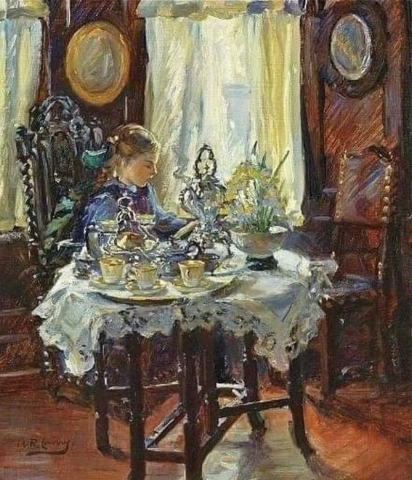 Annie Rose Laing, At the Breakfast Table