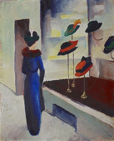 Loja de chapéus 1913