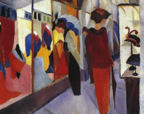 Loja de chapéus 1913