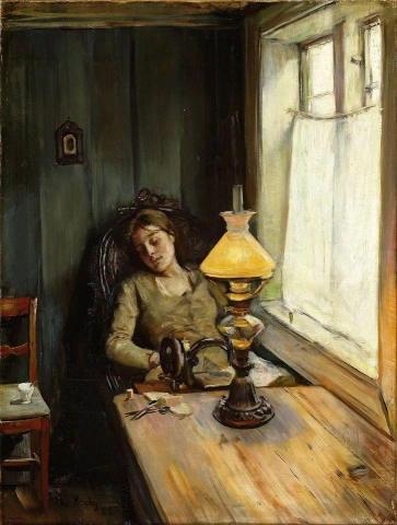 كريستيان كروهج متعب - 1885